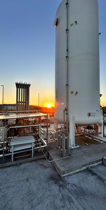 Cryogenic Insulation For LNG Fuelling Station