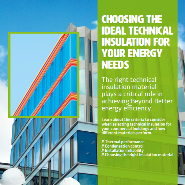 Choosing the ideal technical insulation for your energy needs white paper image