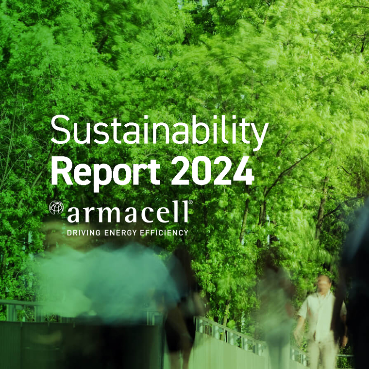 Armacell, Sustainability Report 2024 Front Cover